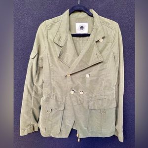 Army green Daughters of the Liberation canvas jacket
